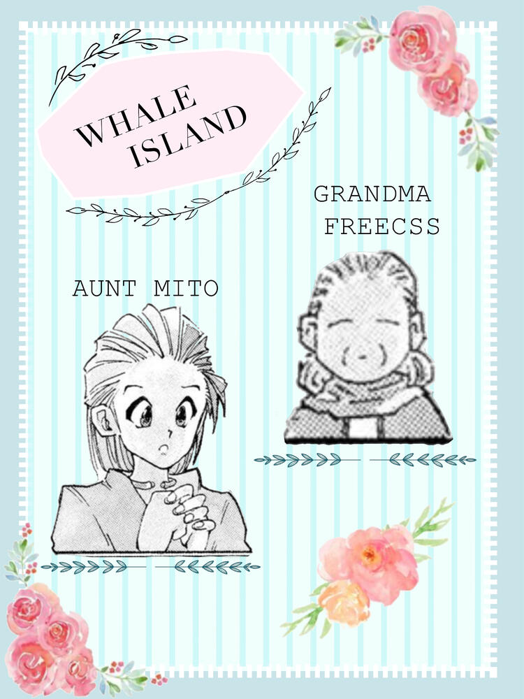 Image of HxH ladies with mod names underneath. Shal=Menchi, Munen=Canary, Subdee=Machi, Ughtenal=Shizuku and Geeky=Komugi